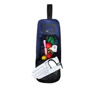 Borsa per scarpe da golf - sacchetto impermeabile per accessori da golf - borsa portaoggetti scarpe impermeabile, per giocatori club, torneo percorsi visitatori attività all'aperto, blu, Se référer au