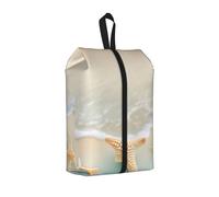 Borsa per scarpe da spiaggia con stella marina, organizer per scarpe da viaggio, impermeabile, 3 in 1, per scarpe da ginnastica