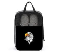 Borsa per scarpe da viaggio American Bald Eagle Borsa portaoggetti portatile Borsa per scarpe organizer per donna Uomo