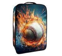 Borsa per scarpe da viaggio,custodia per scarpe portatile impermeabile,baseball nel fuoco e nell'acqua