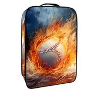 Borsa per scarpe da viaggio,custodia per scarpe portatile impermeabile,baseball nel fuoco e nell'acqua