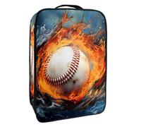 Borsa per scarpe da viaggio,custodia per scarpe portatile impermeabile,baseball nel fuoco e nell'acqua