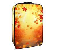 Borsa per scarpe da viaggio,custodia per scarpe portatile impermeabile,Cadono le foglie d'autunno