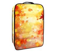 Borsa per scarpe da viaggio,custodia per scarpe portatile impermeabile,Cadono le foglie d'autunno