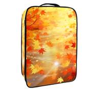 Borsa per scarpe da viaggio,custodia per scarpe portatile impermeabile,Cadono le foglie d'autunno