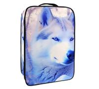 Borsa per scarpe da viaggio,custodia per scarpe portatile impermeabile,cane animale lupo