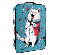 Borsa per scarpe da viaggio,custodia per scarpe portatile impermeabile,Gatto dei cartoni animati che canta