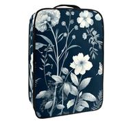 Borsa per scarpe da viaggio,custodia per scarpe portatile impermeabile,Libellula Della Pianta Del Fiore Della Farfalla