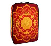 Borsa per scarpe da viaggio,custodia per scarpe portatile impermeabile,Mandala etnico del fiore dell'annata