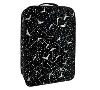 Borsa per scarpe da viaggio,custodia per scarpe portatile impermeabile,Mappa del cielo della costellazione