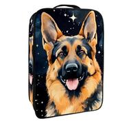 Borsa per scarpe da viaggio,custodia per scarpe portatile impermeabile,Modello stellato animale cane da pastore