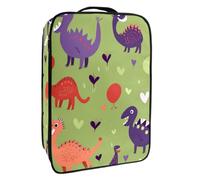 Borsa per scarpe da viaggio,custodia per scarpe portatile impermeabile,mostro dei cartoni animati di dinosauro