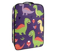 Borsa per scarpe da viaggio,custodia per scarpe portatile impermeabile,mostro dei cartoni animati di dinosauro
