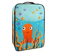 Borsa per scarpe da viaggio,custodia per scarpe portatile impermeabile,Pesci nel mondo del mare