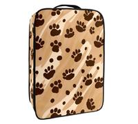 Borsa per scarpe da viaggio,custodia per scarpe portatile impermeabile,simpatico modello di zampa di cane animale
