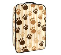 Borsa per scarpe da viaggio,custodia per scarpe portatile impermeabile,simpatico modello di zampa di cane animale