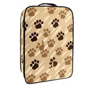 Borsa per scarpe da viaggio,custodia per scarpe portatile impermeabile,simpatico modello di zampa di cane animale