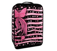 Borsa per scarpe da viaggio,custodia per scarpe portatile impermeabile,speranza bandiera del cancro al seno