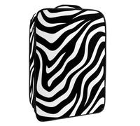 Borsa per scarpe da viaggio,custodia per scarpe portatile impermeabile,Stampa zebrata a righe animalier