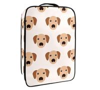 Borsa per scarpe da viaggio,custodia per scarpe portatile impermeabile,Stampe della zampa di cani svegli del fumetto