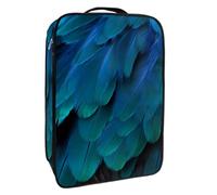 Borsa per scarpe da viaggio,custodia per scarpe portatile impermeabile,struttura animale della piuma dell'aquila
