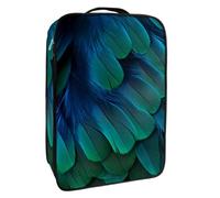 Borsa per scarpe da viaggio,custodia per scarpe portatile impermeabile,struttura animale della piuma dell'aquila