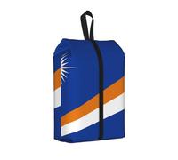 Borsa per scarpe da viaggio, impermeabile, 3 in 1, con bandiera delle Isole Marshall