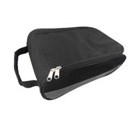 Borsa per scarpe sportive, borsa per scarpe da ginnastica, borsa per scarpe, con cerniera, impermeabile, ventilata, con maniglia per il trasporto, per golf, tennis, calcio, Grigio, Refer to
