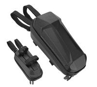 Borsa per scooter elettrico - Custodia per scooter con capacità 2 L impermeabile e tasca frontale in EVA a guscio rigido | Borsa per manubrio riflettente per caricatore di scooter, attrezzi, snack