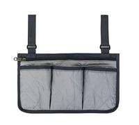 Borsa per Sedia a Rotelle - Accessori per Mani Libere, Anziani e Disabili - per Carrozzine (Grigio)