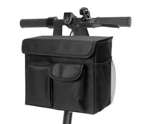 Borsa per sedia a rotelle, borsa multifunzione per scooter e scooter, comoda borsa organizer, facile installazione, adatta per sedie a rotelle e roller, scooter per la mobilità.