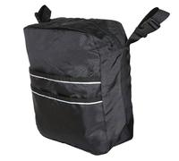 Borsa per sedia a rotelle, borsa portaoggetti per sedia a rotelle in | tessuto | Pratica pista per bracciolo impermeabile con portabicchieri | Borsa per la maggior parte delle poltrone