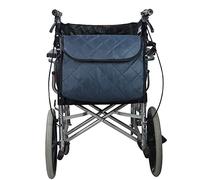 Borsa per sedia a rotelle,zaino per sedia a rotelle,per la maggior parte delle sedie a rotelle elettriche,scooter mobili,grande accessorio da appendere sul retro,per disabili,anziani (blu navy)