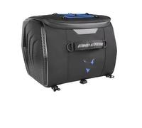 Borsa Per Sedile Posteriore Moto Ad Alta Capacità Zaino Casco Impermeabile Per Borsa Posteriore Multifunzione Borsa portautensili moto(Blue)