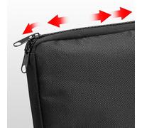 Borsa per sega a binario, per binari da 1,5 m, tessuto Oxford 600D con imbottitura in cotone perlato ispessito, design a 3 sezioni per protezione e organizzazione (1,5 metri)