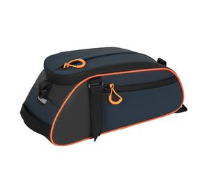 Borsa per sellino da ciclismo, borsa da sella impermeabile, portaoggetti per bici compatta, posteriore con rivestimento impermeabile, organizer sotto il sedile per kit di attrezzi di