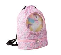 Borsa per Separazione Umido E Asciutto da 1 Pezzo, Borsa Carina per Ragazze, Zaino per Ragazze, Borsa da Palestra, Borsa Impermeabile, Borsa per Bambini, Zaino da Balletto