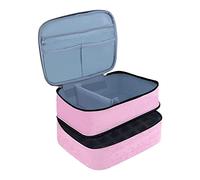 Borsa per smalto per unghie, borsa per strumenti per manicure, rossetti, lampada per unghie, blu, 25 x 20 x 19 cm, Rosa, 25 x 20 x 19 cm, 25x20x19cm, come descrizione