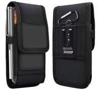 Borsa Per Smartphone VERTIKAL A Vita Per Cat S75 Custodia Cover Etui Nera