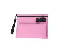 Borsa per soldi - Borsa per documenti | Sospetto di stoccaggio con cerniera | Supporto per carte di credito con cerniera | Contenitore per argento impermeabile portatile a doppio strato per cam