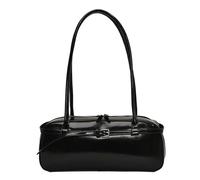 Borsa Per Spalla Ascella Retrò Da Donna La Top in Pelle L'inverno Autunnale, Di Pendola,Nero