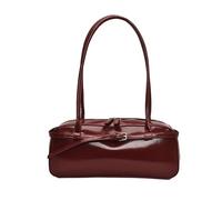 Borsa Per Spalla Ascella Retrò Da Donna La Top in Pelle L'inverno Autunnale, Di Pendola,Rosso