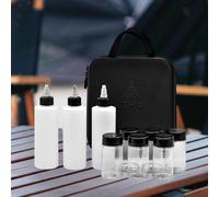 Borsa per spezie portatile da campeggio, bottiglia per spezie da campeggio,