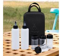 Borsa per spezie portatile da campeggio, bottiglia per spezie da campeggio,