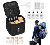 Borsa per spezie portatile - Organizzatore per condimenti compatto, trasportatore di erbe leggero | Stoccaggio di spezie da cucina da viaggio, sapore gastronomico esterno, supporto per condimenti c