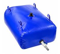 Borsa per Stoccaggio dell'Acqua, Serbatoio Pieghevole in PVC per Campeggio | Serbatoio Flessibile Salvaspazio con Ingresso Superiore, Rubinetto Laterale, Maniglie per il Trasporto