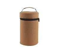 Borsa per stoviglie da campeggio, impermeabile, portatile, suddivisa con cerniera, per escursioni, picnic, barbecue, turismo