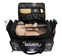 Borsa per strumenti per il trucco Kit di strumenti per barbiere, Borsa per il trasporto di parrucchieri, Borse per cosmetici per borse da barbiere di grande capacità, Barber Toolkit Salon Spalla Organ
