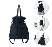 Borsa per studenti con zaino con coulisse in stile giapponese da 1 pezzo