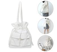 Borsa per studenti con zaino con coulisse in stile giapponese da 1 pezzo